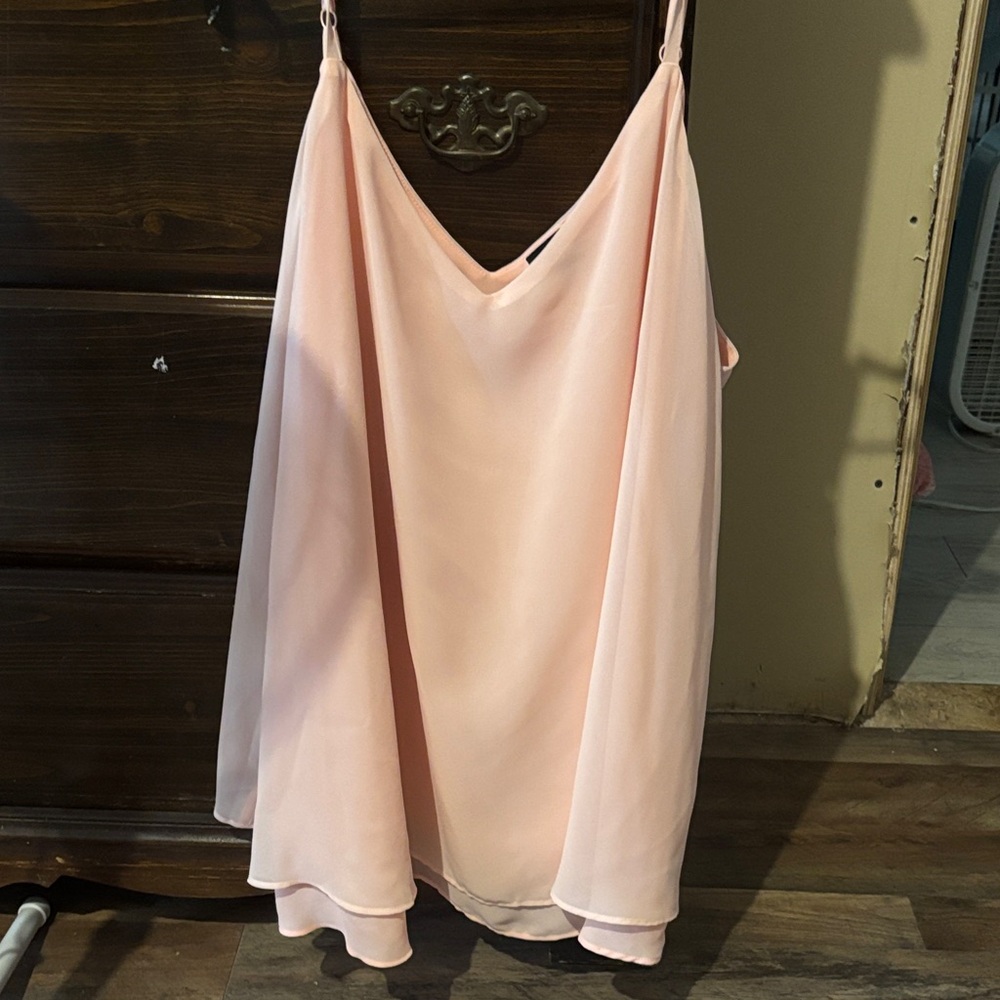 Torrid Light Peach Blouse